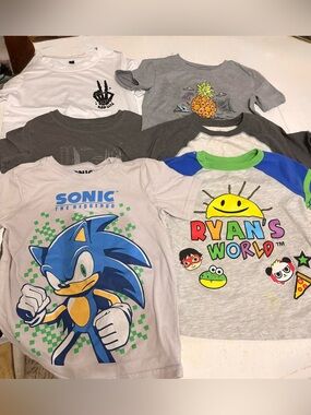 Boys’ Size 5-6 Tee Shirt Bundle